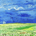 Vincent van Gogh Wheatfield under Thunderclouds